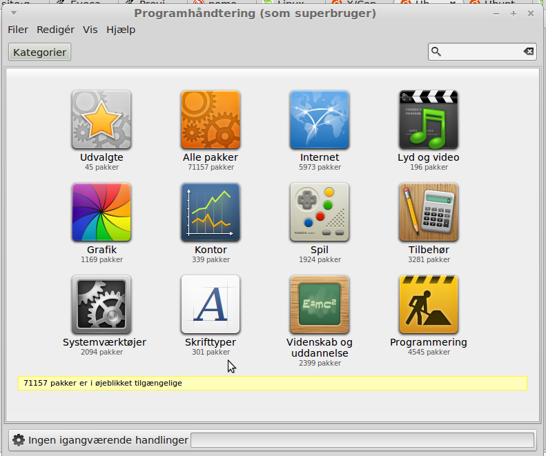 Programhåndtering i Linux Mint 17.0 v2